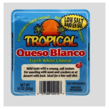 Tropical White Cheese, Fresh, Queso Blanco