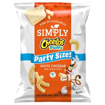 Cheetos Simply White Cheddar Cheese Flavored Snacks