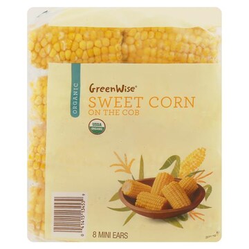 GreenWise Sweet Corn, Organic, Mini Ears