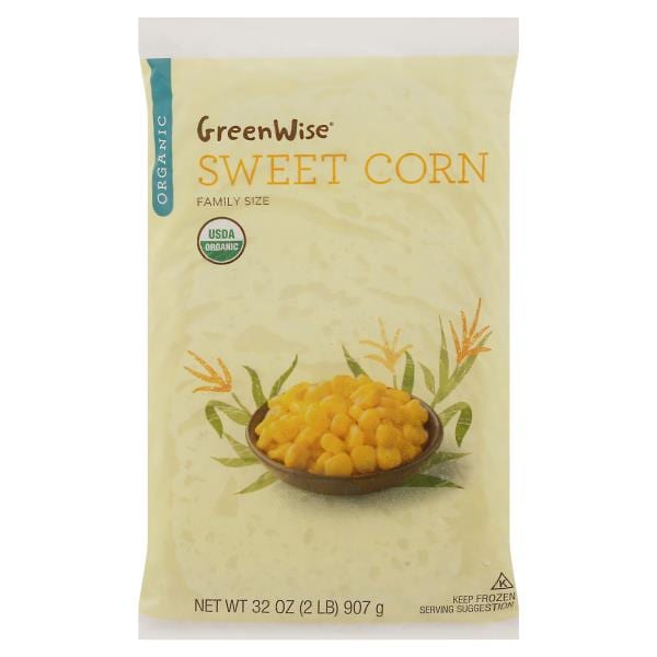 GreenWise Sweet Corn, Organic, Family Size Publix Super Markets