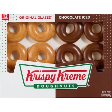 Krispy Kreme® Doughnuts Original Glazed/Chocolate Iced Doughnuts
