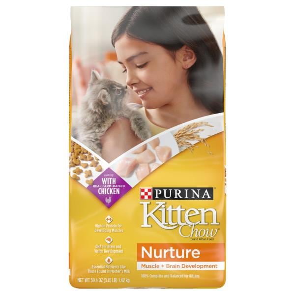 Purina One Kitten Chow Kitten Food Muscle Brain Development