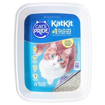 Cat's Pride KatKit Litter Tray, Disposable, All-in-One