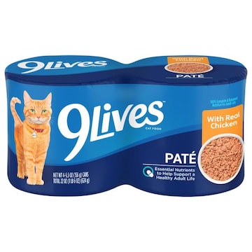 9Lives Pate with Real Chicken Cat Food