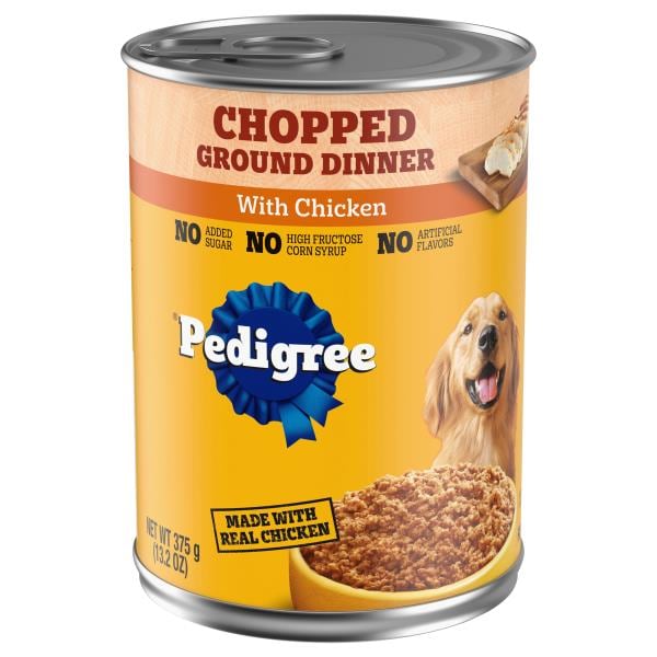Pedigree Dog Food, Chopped Ground Dinner with Chicken Publix Super
