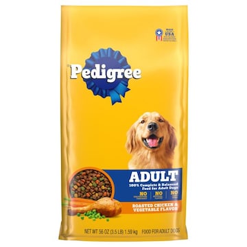 Pedigree Food for Dogs, Roasted Chicken & Vegetable Flavor, Adult