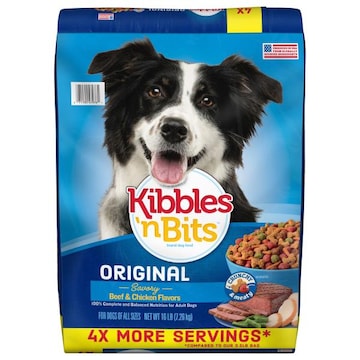 Kibbles 'n Bits Original Savory Adult Beef & Chicken Flavors Dog Food