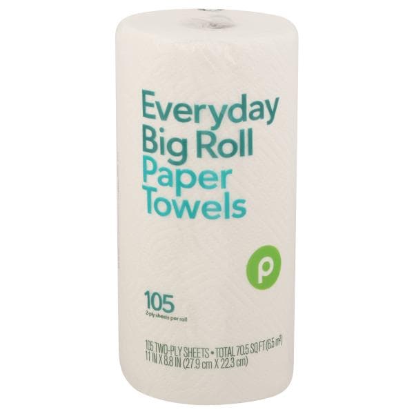 Publix Paper Towels, Everyday, Big Rolls, 2Ply Publix Super Markets