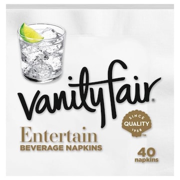 Vanity Fair Napkins, Beverage, Entertain, 2-Ply
