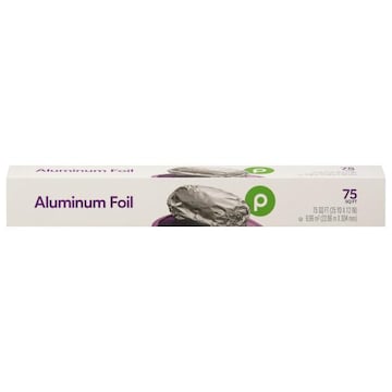 Publix Aluminum Foil, 75 Square Feet