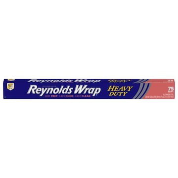 Reynolds Wrap Aluminum Foil, Thick & Durable, Heavy Duty, 75 Square Feet