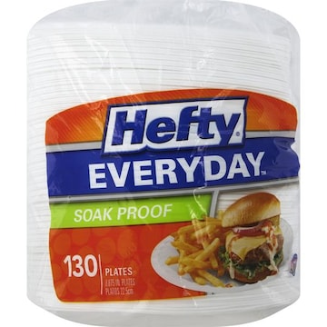 Hefty Plates, Soak Proof, 8.875 Inch