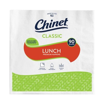Chinet Classic Lunch Napkin (90 Count)