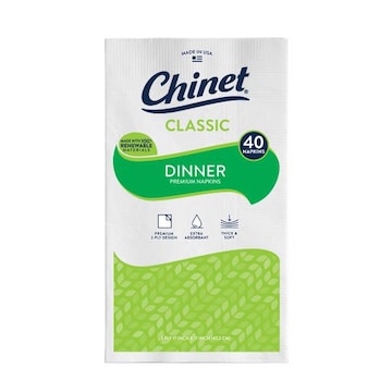 Chinet Classic Dinner Napkin (40 count)