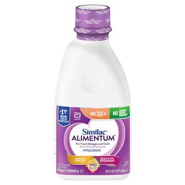 Similac Alimentum Infant Formula with Iron, Ready to Feed, Hypoallergic, Newborn, 0-12 Months