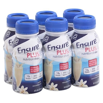Ensure Plus Plus Nutrition Shake Vanilla Ready-to-Drink Bottles