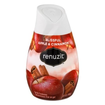 Renuzit Air Freshener, Blissful Apple & Cinnamon, Gel
