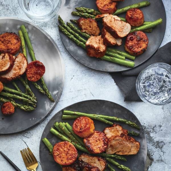 Chipotle Pork Tenderloin with Sweet Potatoes and Asparagus | Publix ...