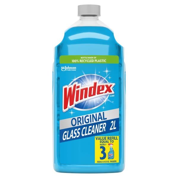Windex Glass Cleaner Refill, Original Blue, 2 L | Publix Super Markets