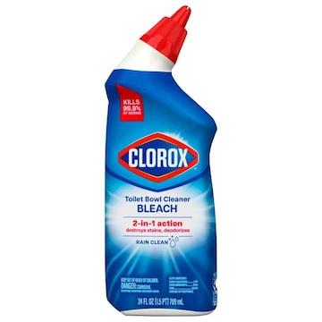Clorox Bleach Rain Clean Toilet Bowl Cleaner
