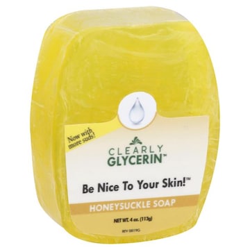 Clearly Glycerin Soap, Honeysuckle