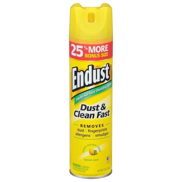 Endust MultiSurface Dusting Spray, Lemon Zest Publix Super Markets