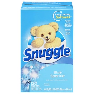 Snuggle Dryer Sheets, Blue Sparkle