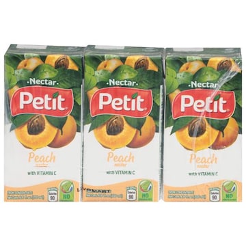 Petit Peach Nectar, with Vitamin C