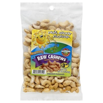 Nuts About Florida Cashews, Raw