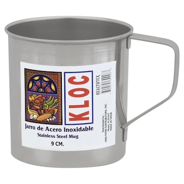 Kloc Mug, Stainless Steel, 9 cm