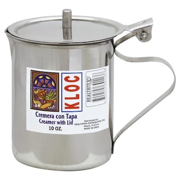 Kloc Creamer with Lid, 10 oz