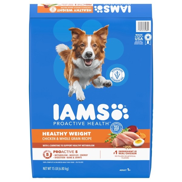 IAMS Proactive Health Adult 1+ Healthy Weight Chicken & Whole