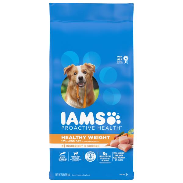 Iams Proactive Health Dog Food, Super Premium, Healthy Weight, Adult 1 ...