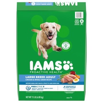IAMS Proactive Health Adult 1+ Chicken & Whole Grain Recipe Dog Food