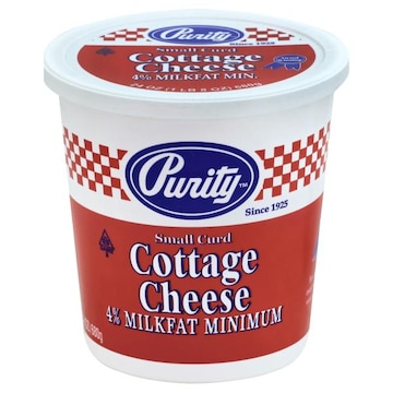 Purity Cottage Cheese, Small Curd, 4% Milkfat Minimum