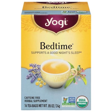 Yogi Herbal Supplement, Bedtime, Tea Bags