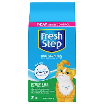 Fresh Step Premium Clay Litter, Non-Clumping