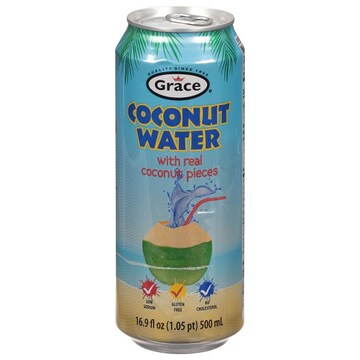 Grace Coconut Water, with Pulp