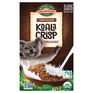 Nature's Path Organic EnviroKidz Cereal, Koala Crisp, Chocolate