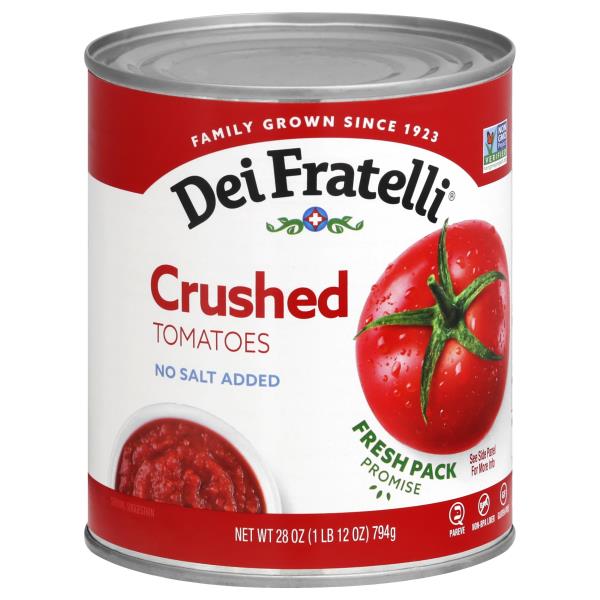 Dei Fratelli Tomatoes, No Salt Added, Crushed | Publix Super Markets