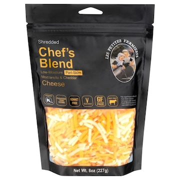 Les Petites Fermieres Chef's Blend Shredded Cheese