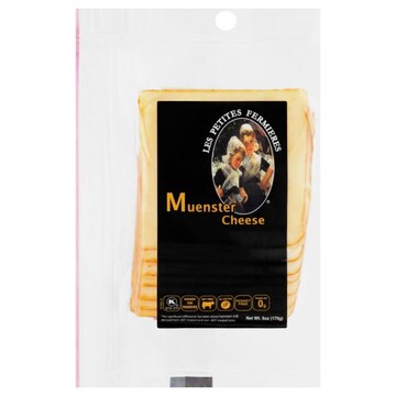 Les Petites Fermieres Muenster Sliced Cheese