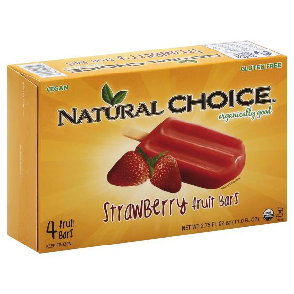 Natural Choice Fruit Bars, Strawberry Publix Super Markets