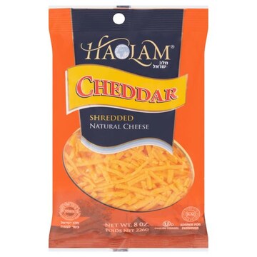 Haolam Natural Cheddar Shredded Cheese