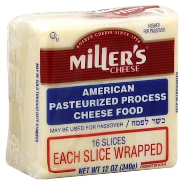 Miller's Cheese Cheese Food, American