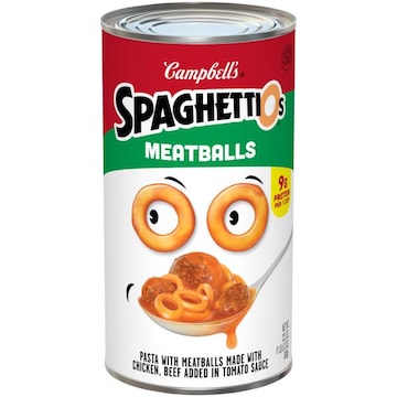 Campbell's® SpaghettiOs® Canned Pasta with Meatballs