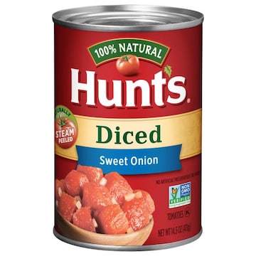 Hunt's Diced Tomatoes With Sweet Onions