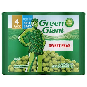 Green Giant Sweet Peas, 4 Pack