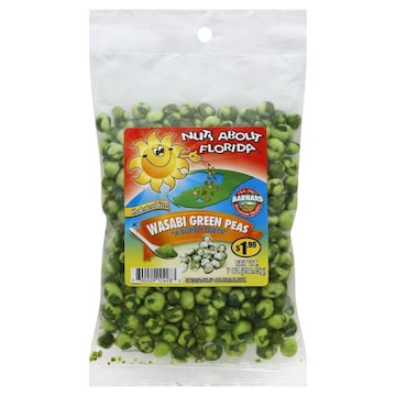 Nuts About Florida Wasabi Green Peas