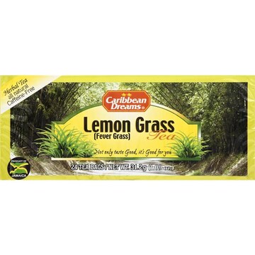 Caribbean Dreams Herbal Tea, Lemon Grass, Bags